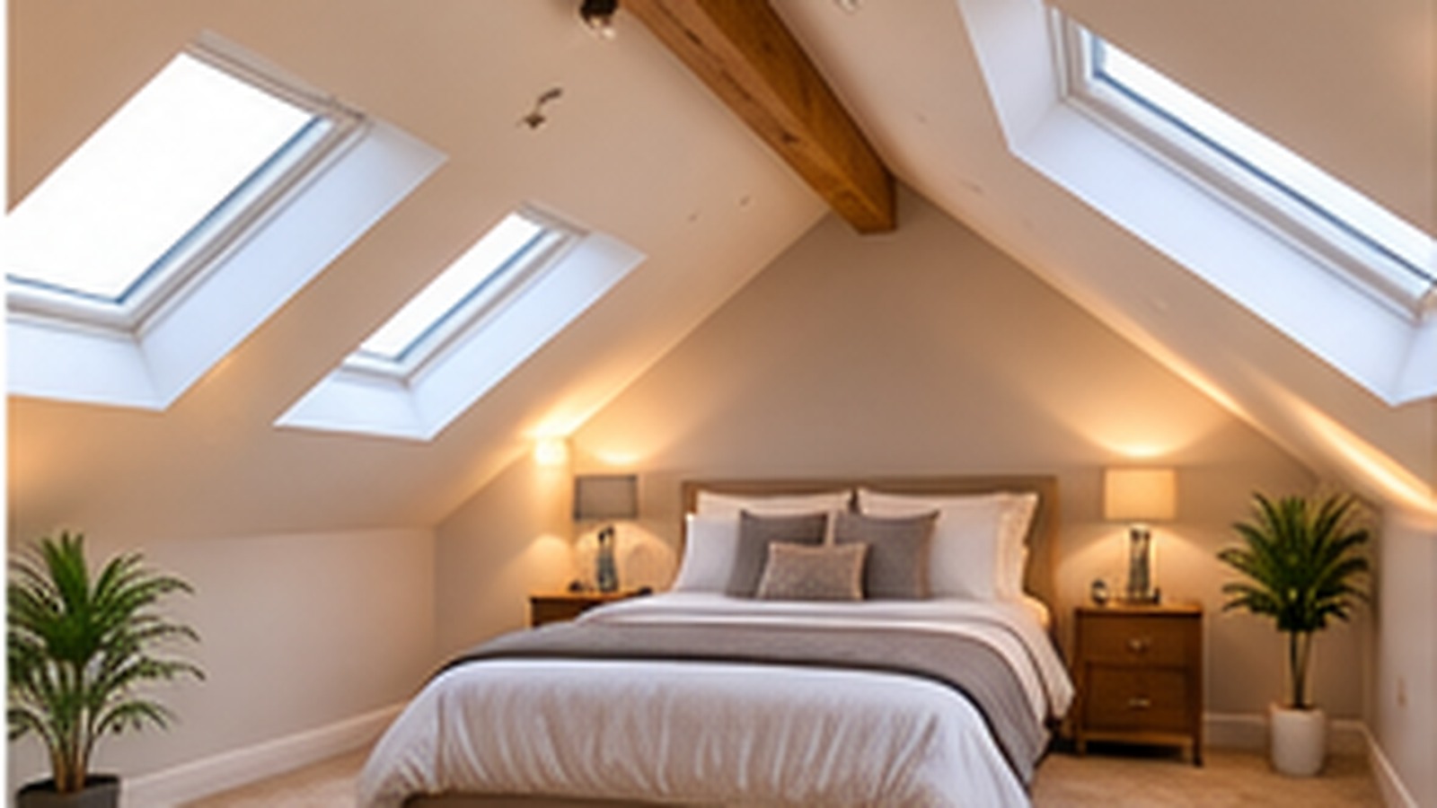 Loft Conversion with Rooflights